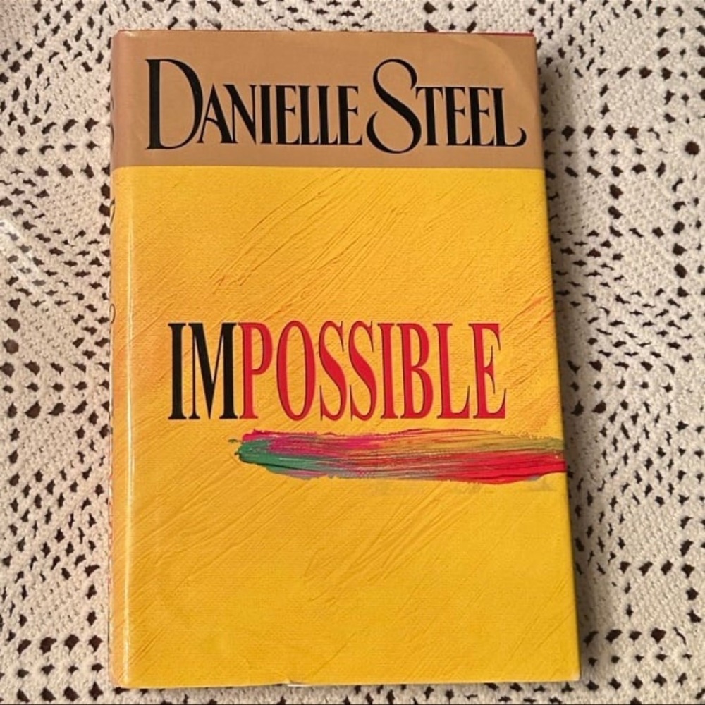 2/$10 Danielle Steel 'Impossible' Hardcover Book